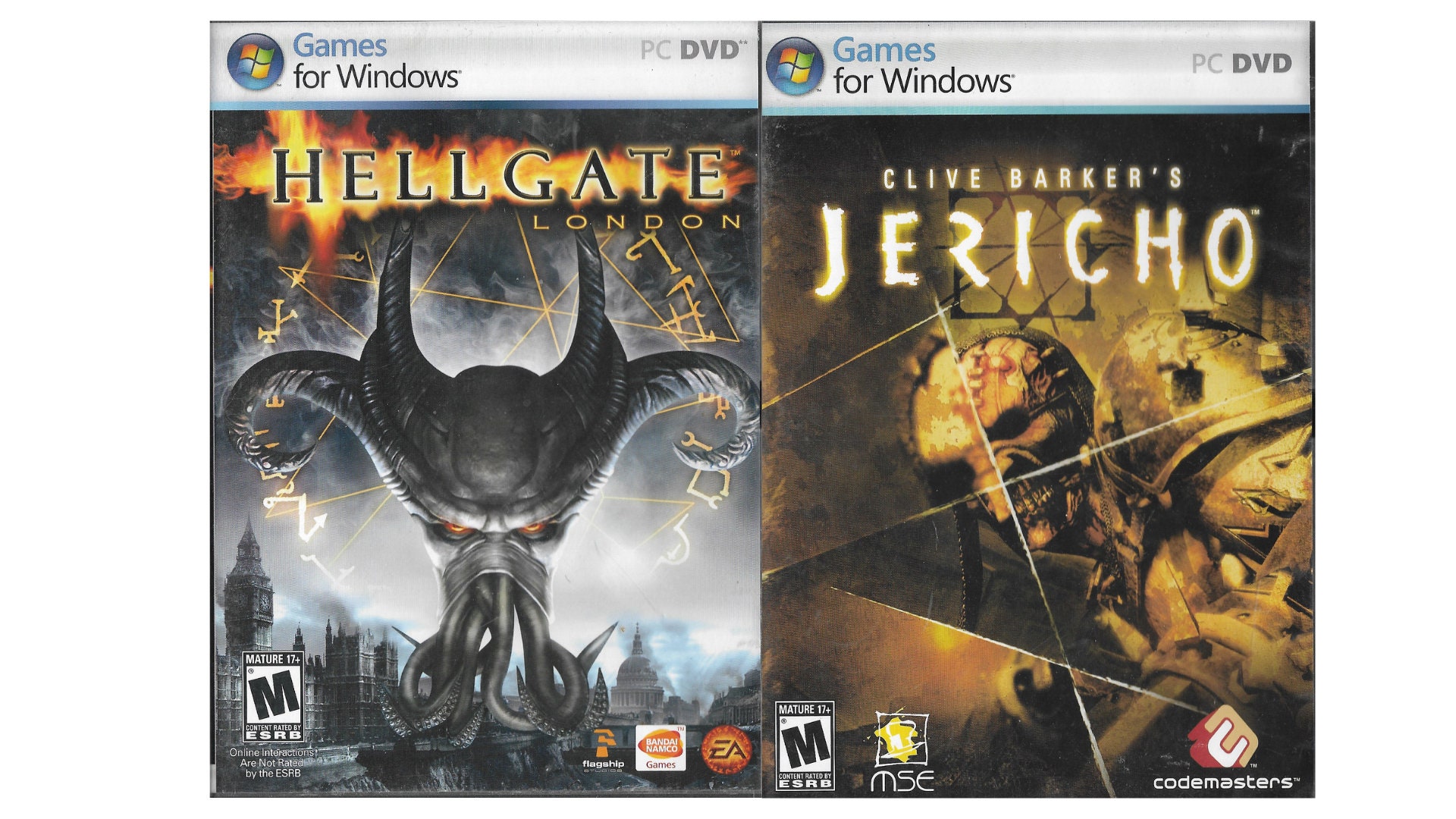 Windows PC Clive Barker's Jericho Manual And Game Disc Only - Etsy