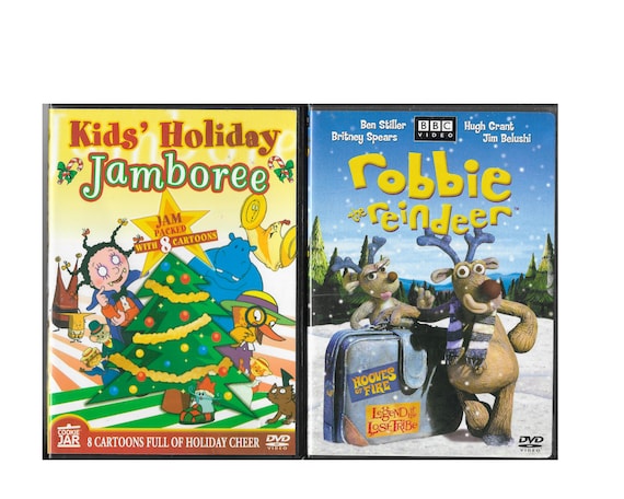 Kids' Holiday Jamboree on DVD and Robbie the Reindeer Dvd - Etsy