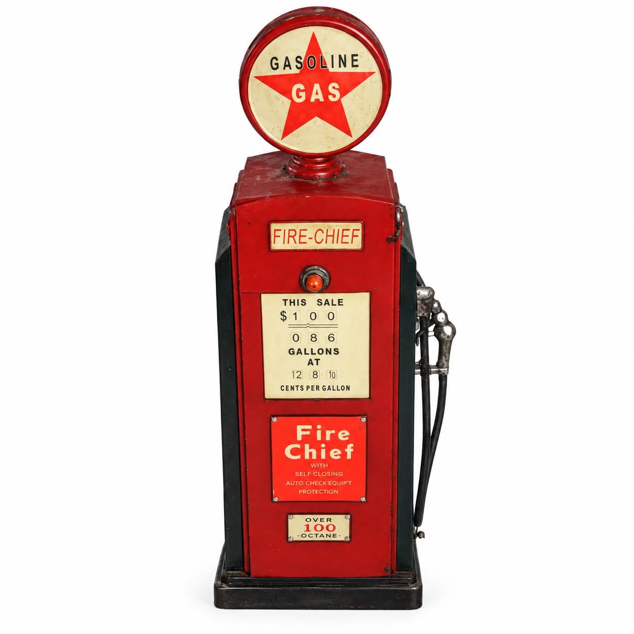 Vintage Texaco Fire-chief Gas Pump Model – 1950s Diecast Replica