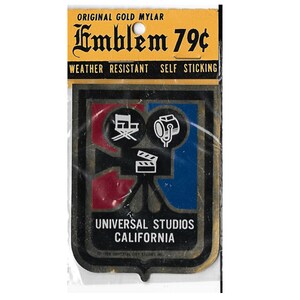 Vintage 1968 Universal Studios California Decal Souvenir Tourism Travel New