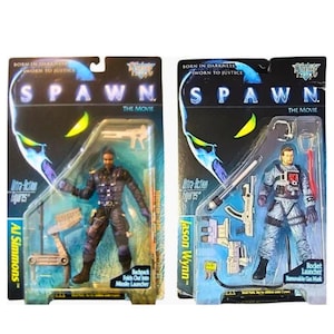 Spawn The Movie 1997 Al Simons And 1996 Jason Wynn Brand New Spawn Action Figure