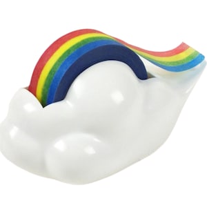 Kunststoff Wolke Tape Abroller Band Schneideband Cutter Regenbogen Tape Halter Home