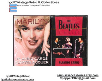 Vintage 1956 Marilyn Monroe Pin up Playing Cards by NMMM