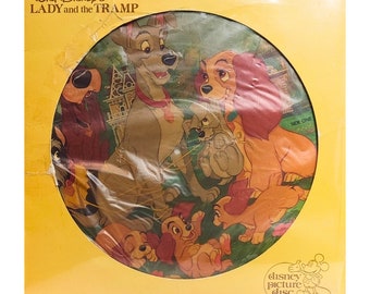 Walt Disney&#39;s &quot;Lady And The Tramp&quot;  Including Songs From The Motion Picture Piture Disc