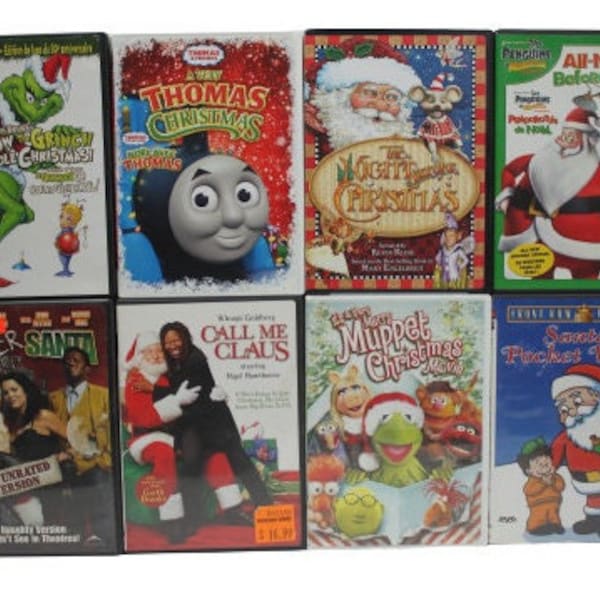 Christmas DVD 13 to Choose From Pre-owned