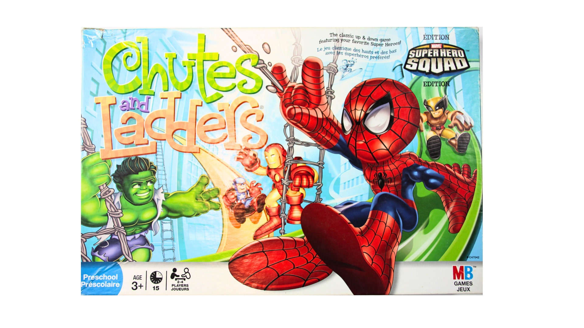 Spiderman 2008 Marvel Super Hero Squad Chutes and Ladders Etsy