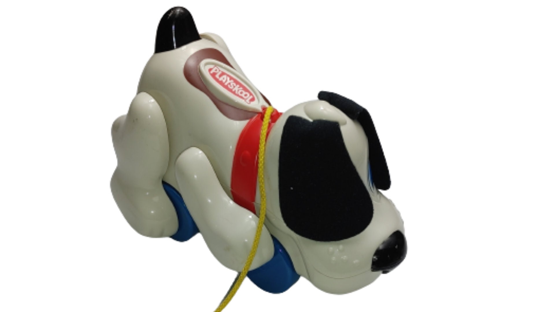 Vintage 1999 Hasbro Playskool Pull Along Dog Digger Dog Pawtucket Etsy UK