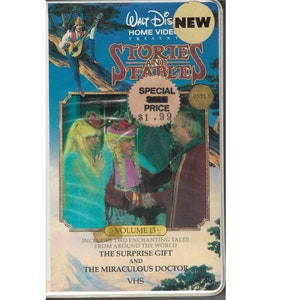 Walt Disney Stories And Fables Vol 13 VHS