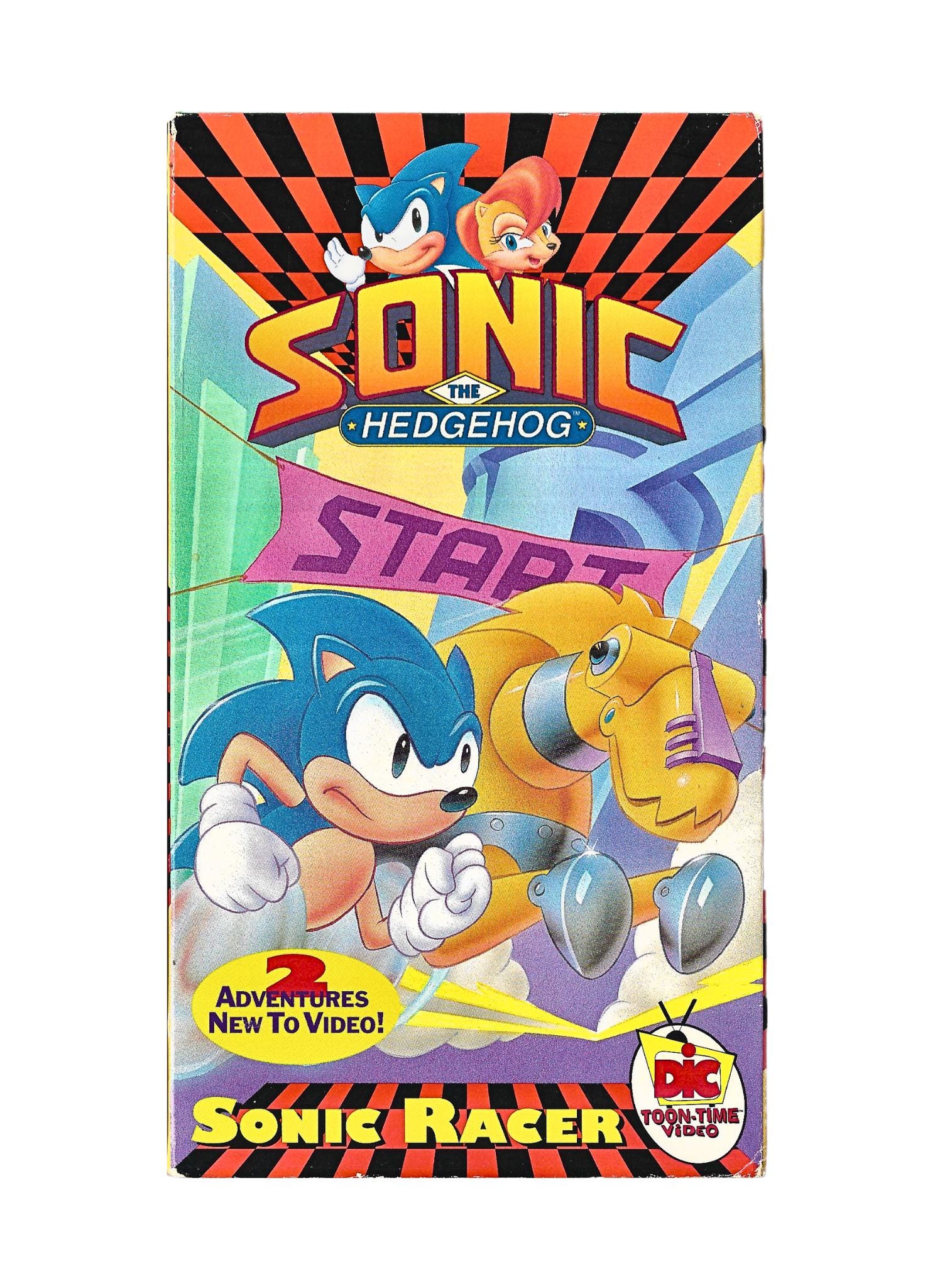 Sonic the Hedgehog VHS, Cassette, Sonic Racer, Horror, Comedy Sci
