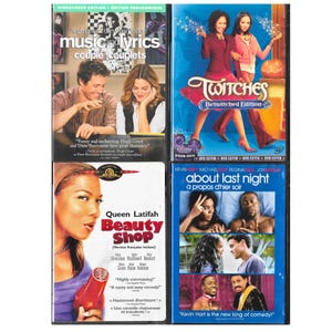 4 assorted movies DVDs Like New Condition