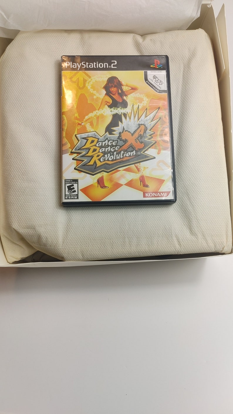 PS2 Playstation 2 Dance Dance Revolution DDR X Dance Pad Mat Etsy