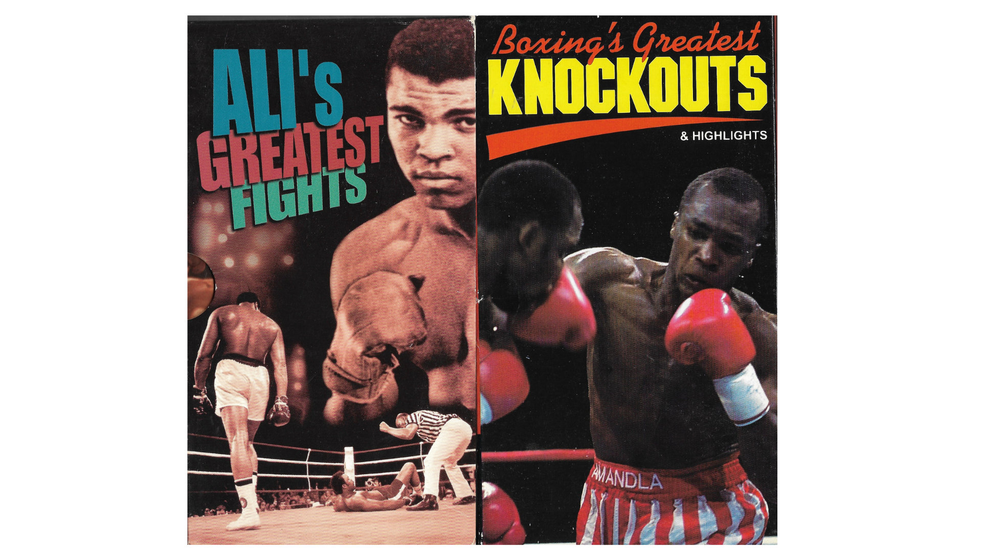 VHS Set - Muhammad Ali - GREATEST FIGHTS - Etsy