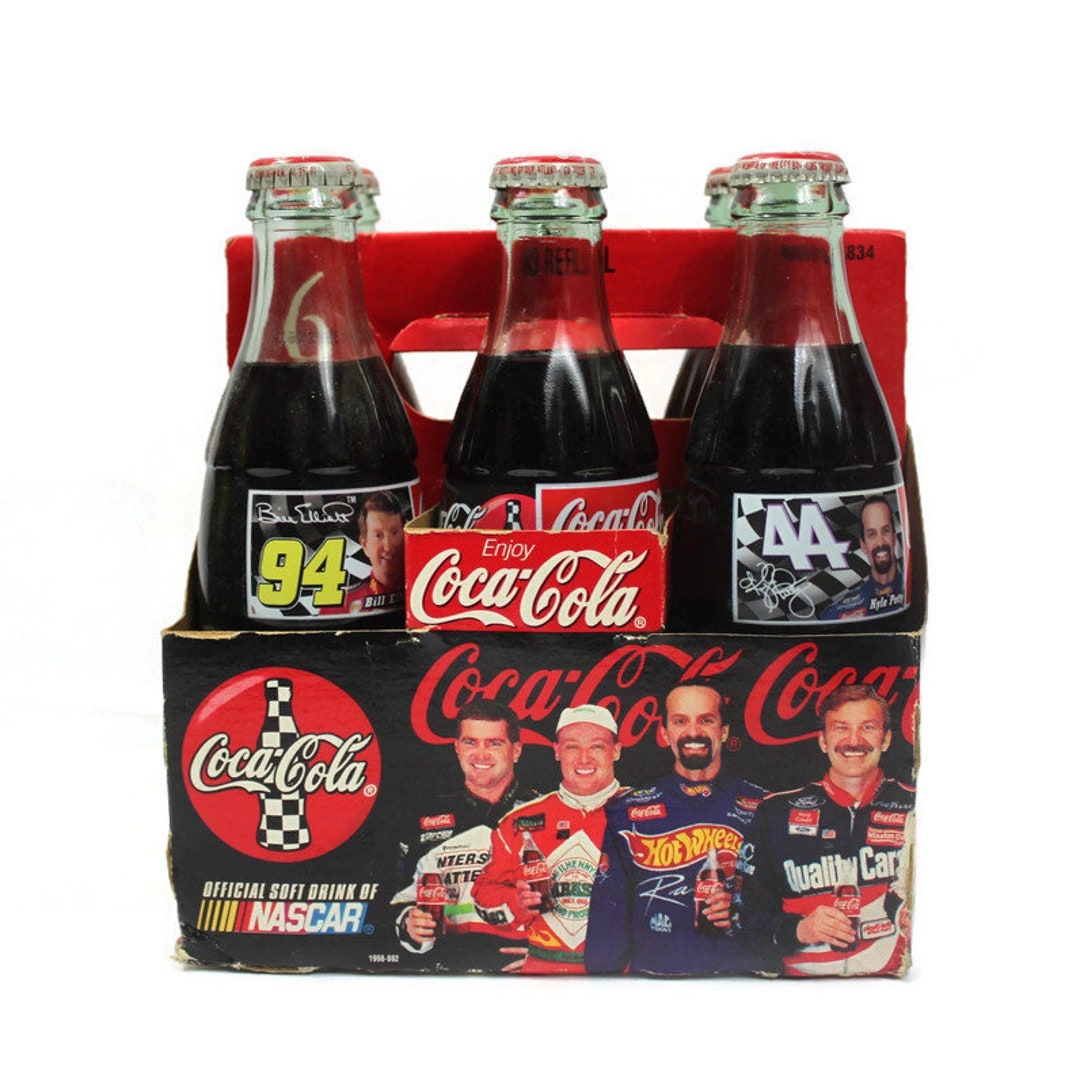 Coca-cola Dale Earnhardt NASCAR Racing Family 8oz 6 Pack Coke