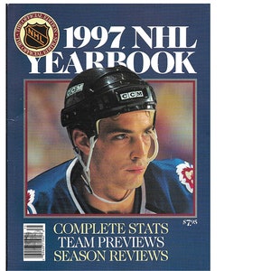 1997 NHL Yearbook Complete Stats Magazine.