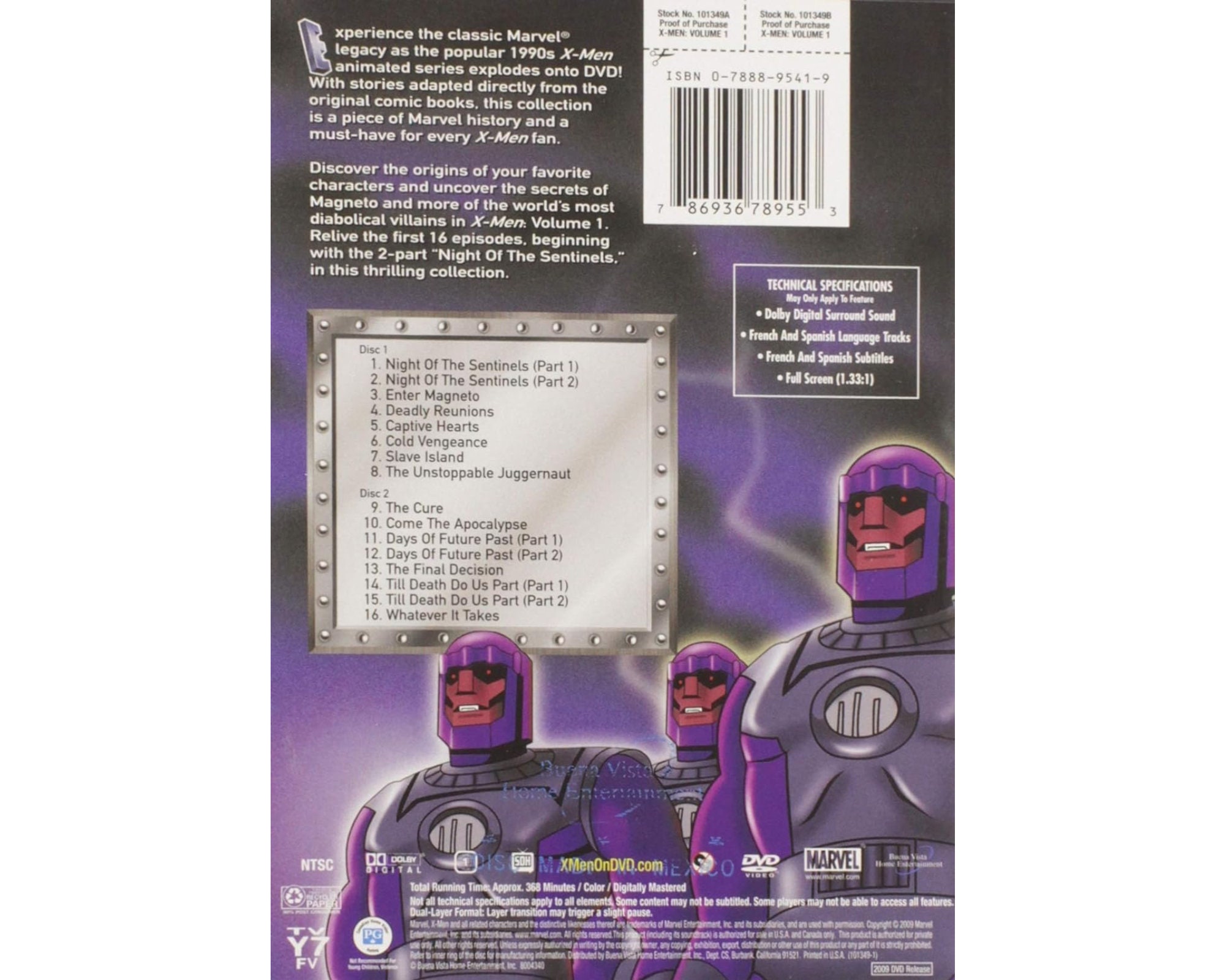 DVD Volume 1 Featuring Night of the Sentinels - Etsy