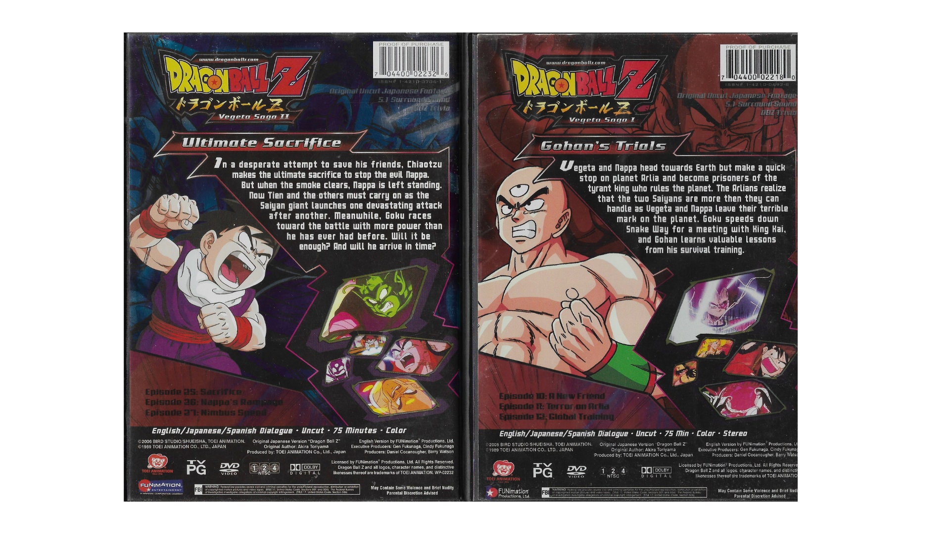 DRAGON BALL Z DVD Saga De Majin Buu Español Latino SPANISH 89 EPISODIOS New