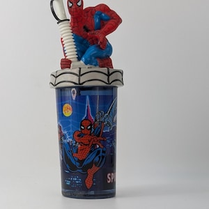 SPIDER-Man Plastic Cup/Tumbler w/ Topper