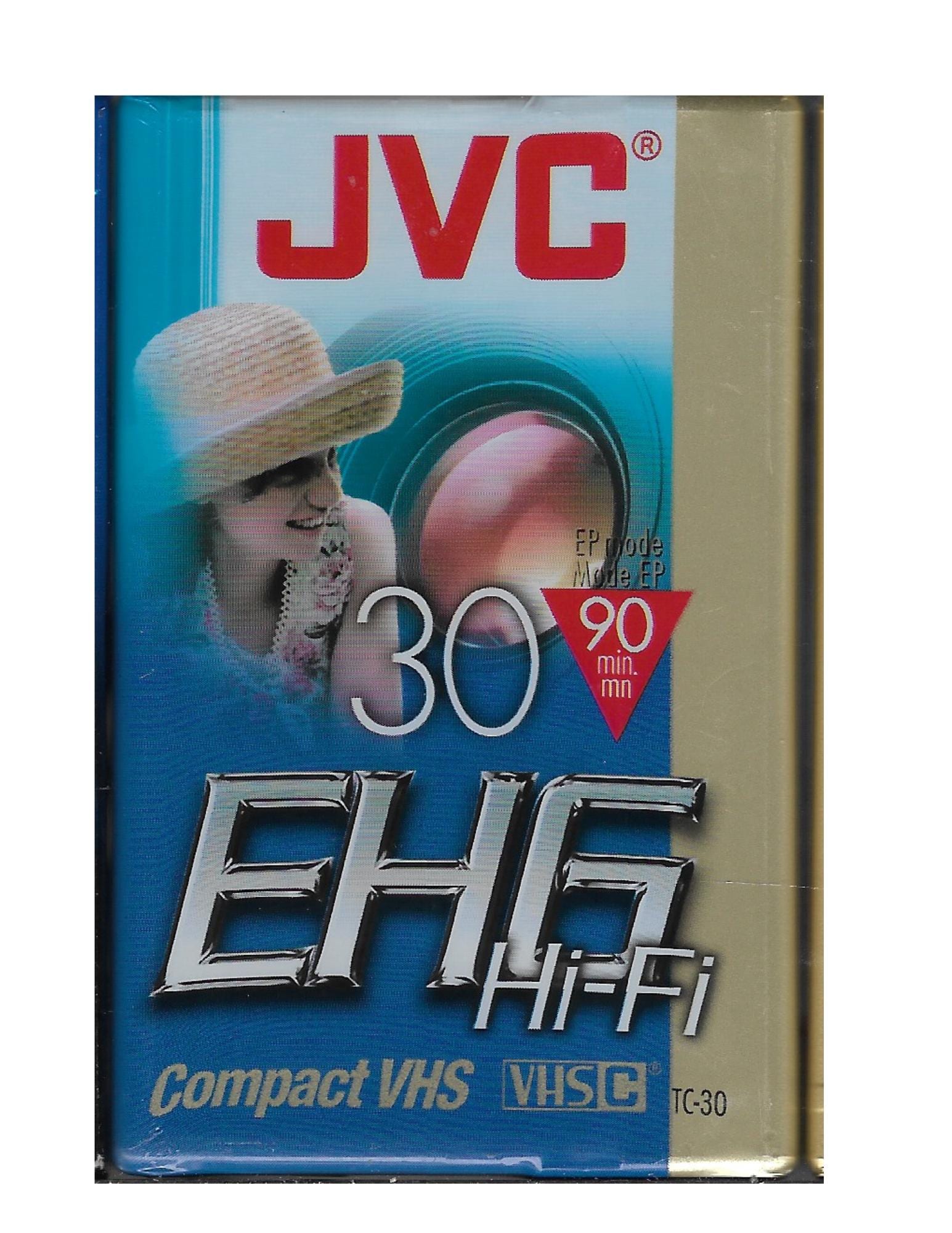 JVC Zx Extra Super Vhs Pro Compact TC-30 VHS 90 Min - Etsy Canada