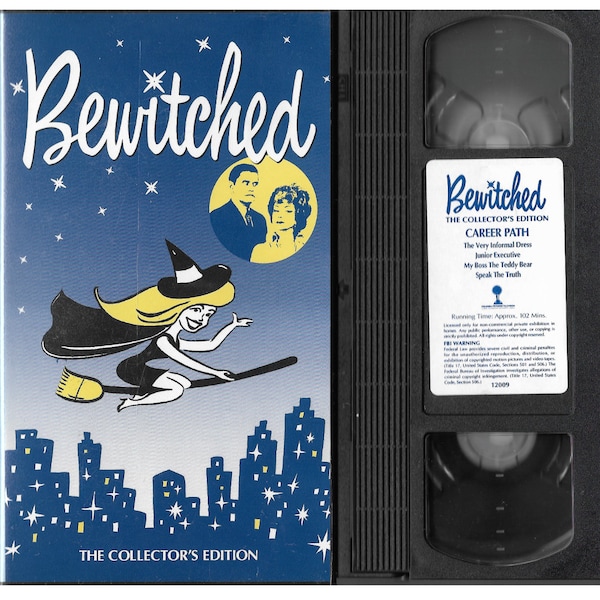 Bewitched Collector's Edition VHS Elizabeth Montgomery, hilarious Comedy, English