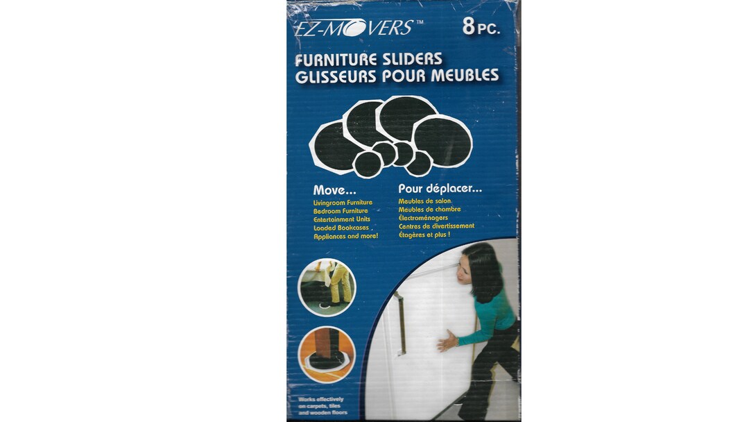 Ezmovers Furniture Sliders 8 PC New Etsy