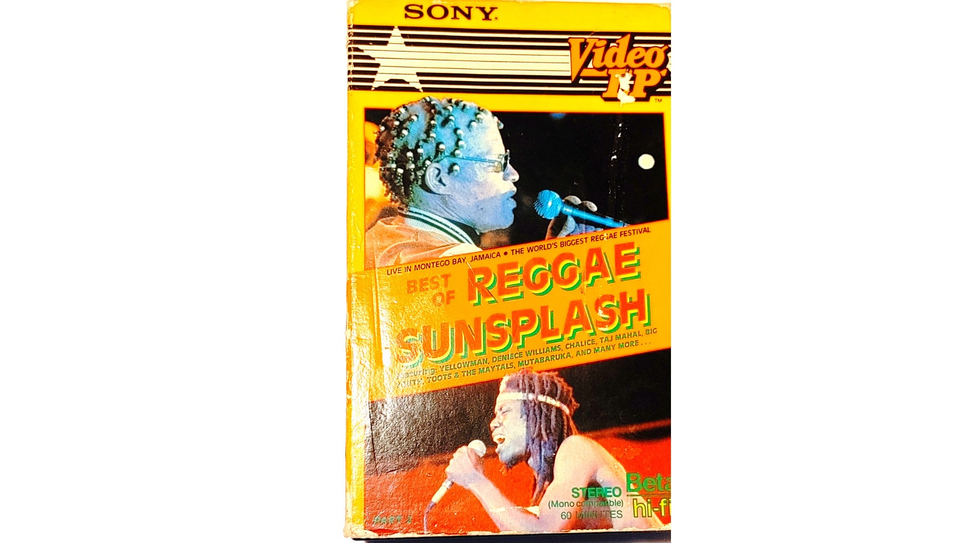 BOB MARLEY Reggae sunsplash Ⅱ 1979 VHS