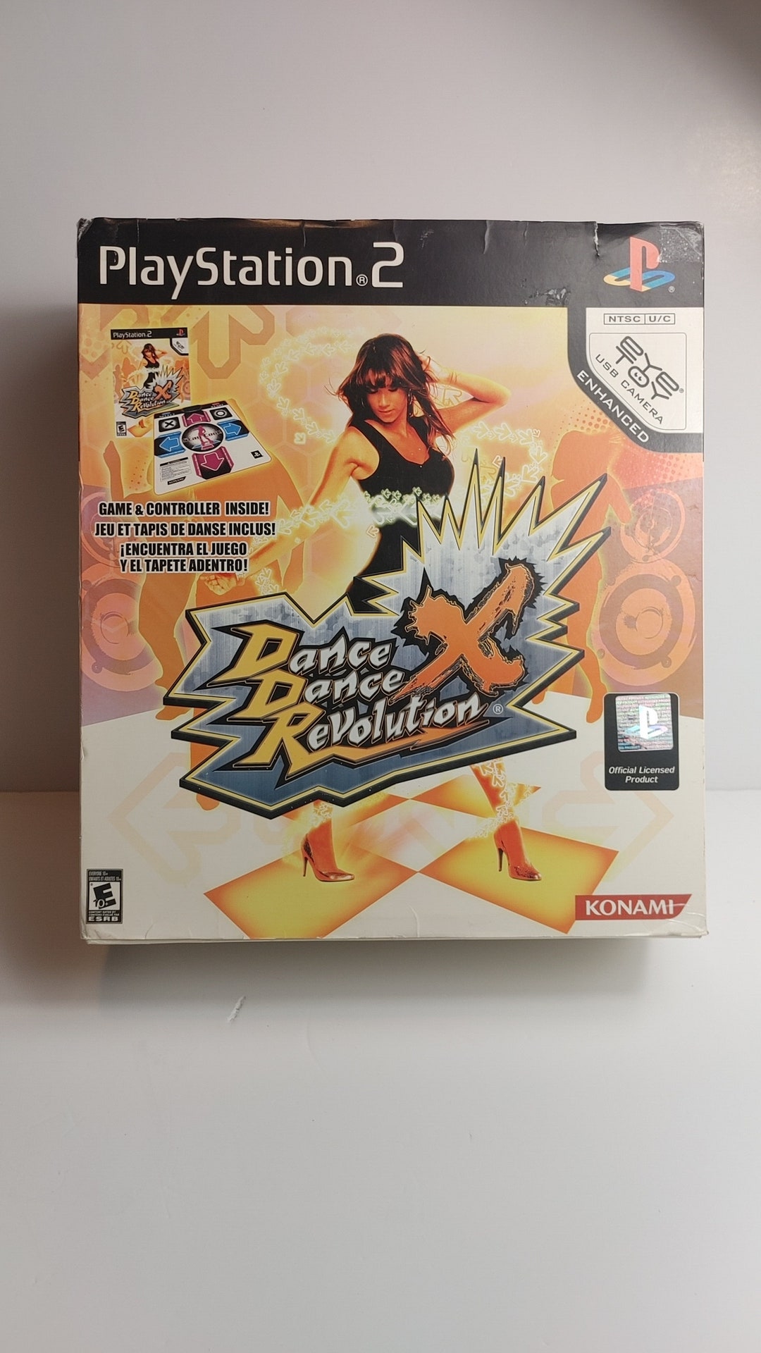 PS2 Playstation 2 Dance Dance Revolution DDR X Dance Pad Mat Etsy