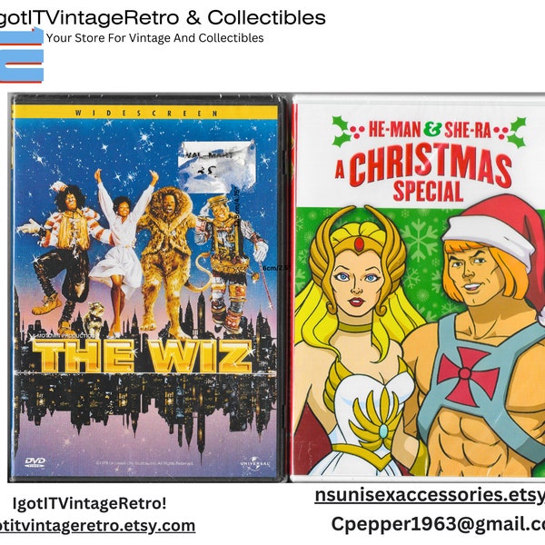 Christmas  He-Man & She-Ra, The Wiz With Friends  Christmas DVDs