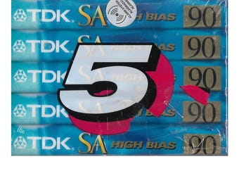 TDK Superior D60 Minute Blank Audio Cassettes New - Etsy UK