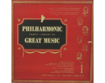 Various – Philharmonic Family Library Of Great Music Album 1