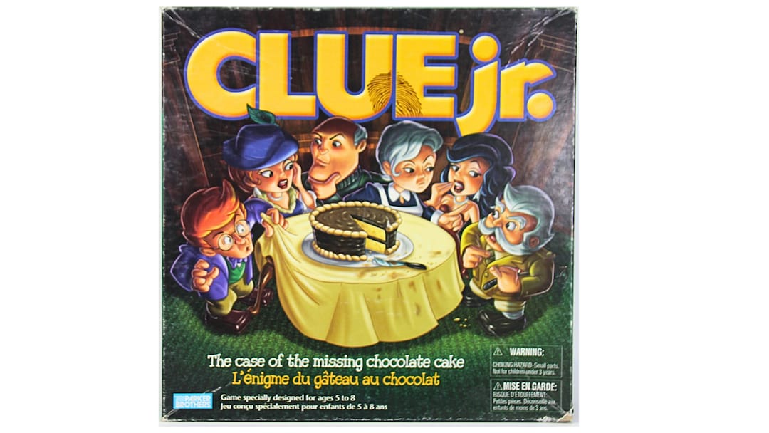 Board Game CLUE Jr. Parker Brothers Hasbro Game - Etsy