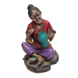 Vintage Narco Keramik Frau Figur Figur