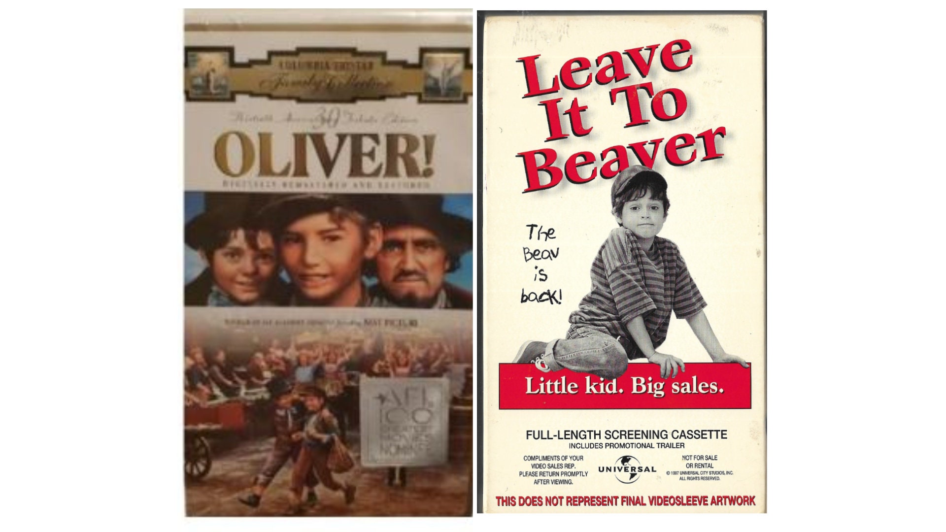 Oliver (VHS, 1998, 30th Anniversary Tribute Edition Clam Shell
