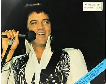 Elvis in Concert on RCA — the 2-LP live album released in 1977, recorded during Elvis’s final tour. Presley APL2-2587 2 LP