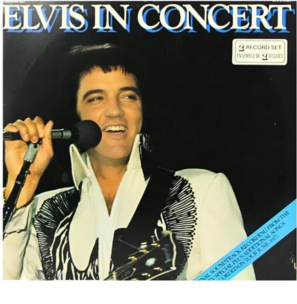 Elvis in Concert on RCA — the 2-LP Live Album Released in 1977
