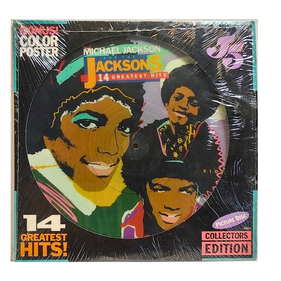 Michael Jackson & the Jackson 5 14 Greatest Hits Picture Disc