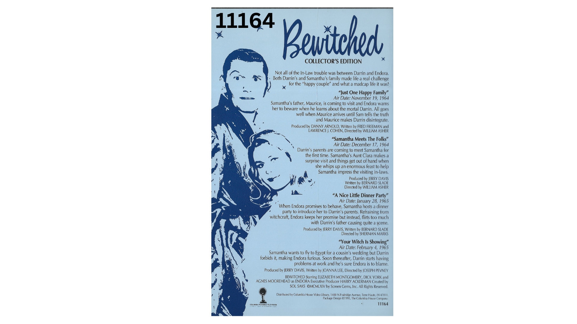 Bewitched Collector's Edition VHS Elizabeth Montgomery, Hilarious