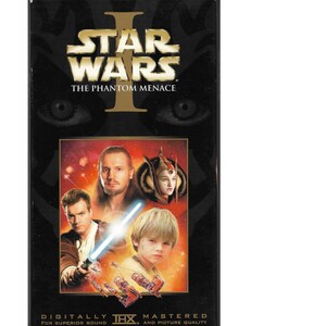 Star Wars: Episode 1 - The Phantom Menace VHS Movie