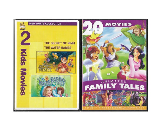 The Secret of NIMH (DVD, 1982) and Animated Family Tales (DVD) 20