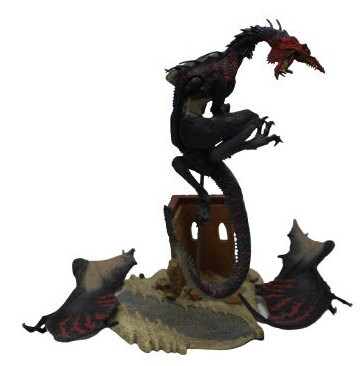 Scavenger Dragon Clan Series 6 2007 Destroyed Building Stand Loose