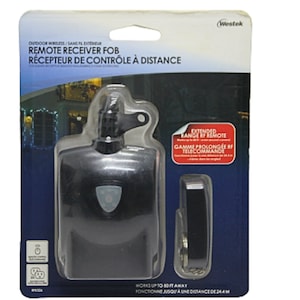 Wester Outdoor Remote Control Outlet Switch Kit w/ Wireless Receiver Black New