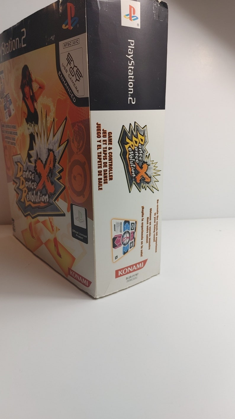 PS2 Playstation 2 Dance Dance Revolution DDR X Dance Pad Mat Etsy