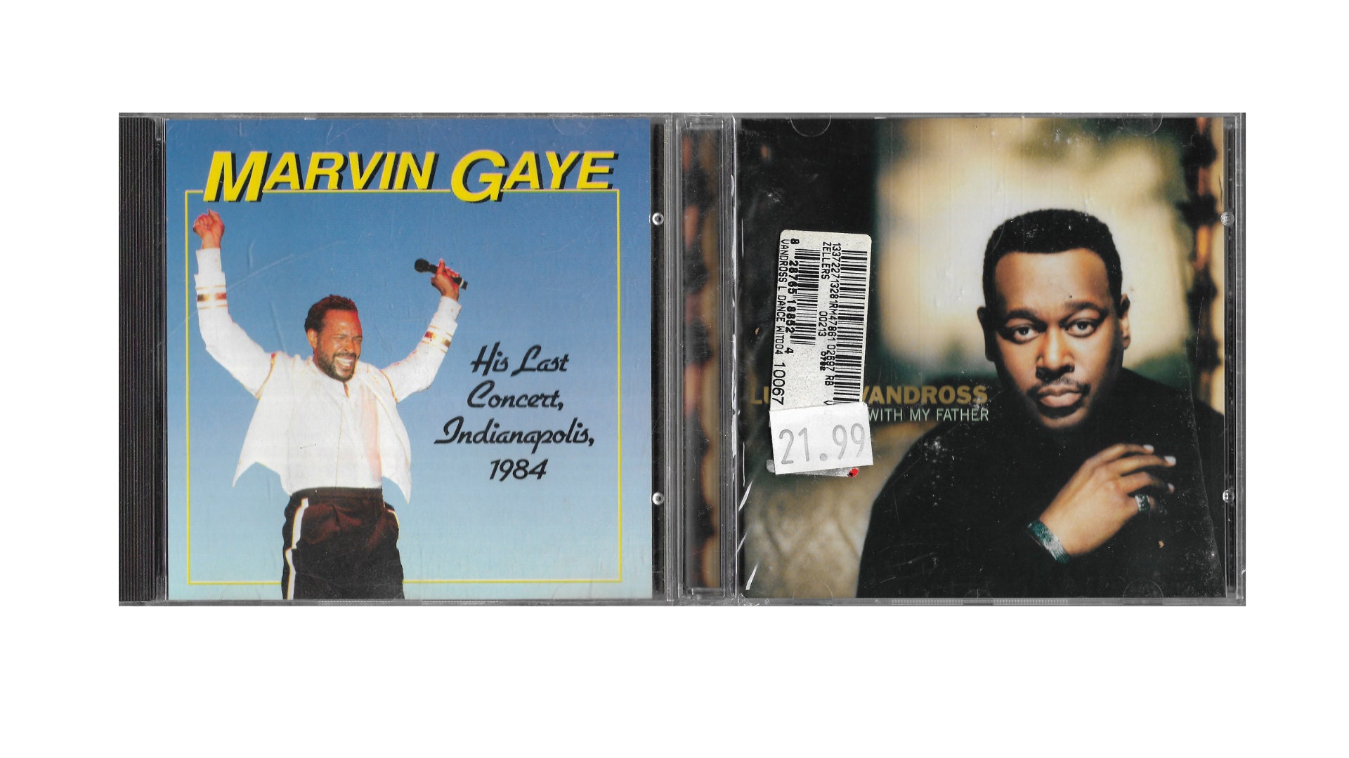 Luther Vandross Dance With My Father and Marvin Gaye Concert 1984 