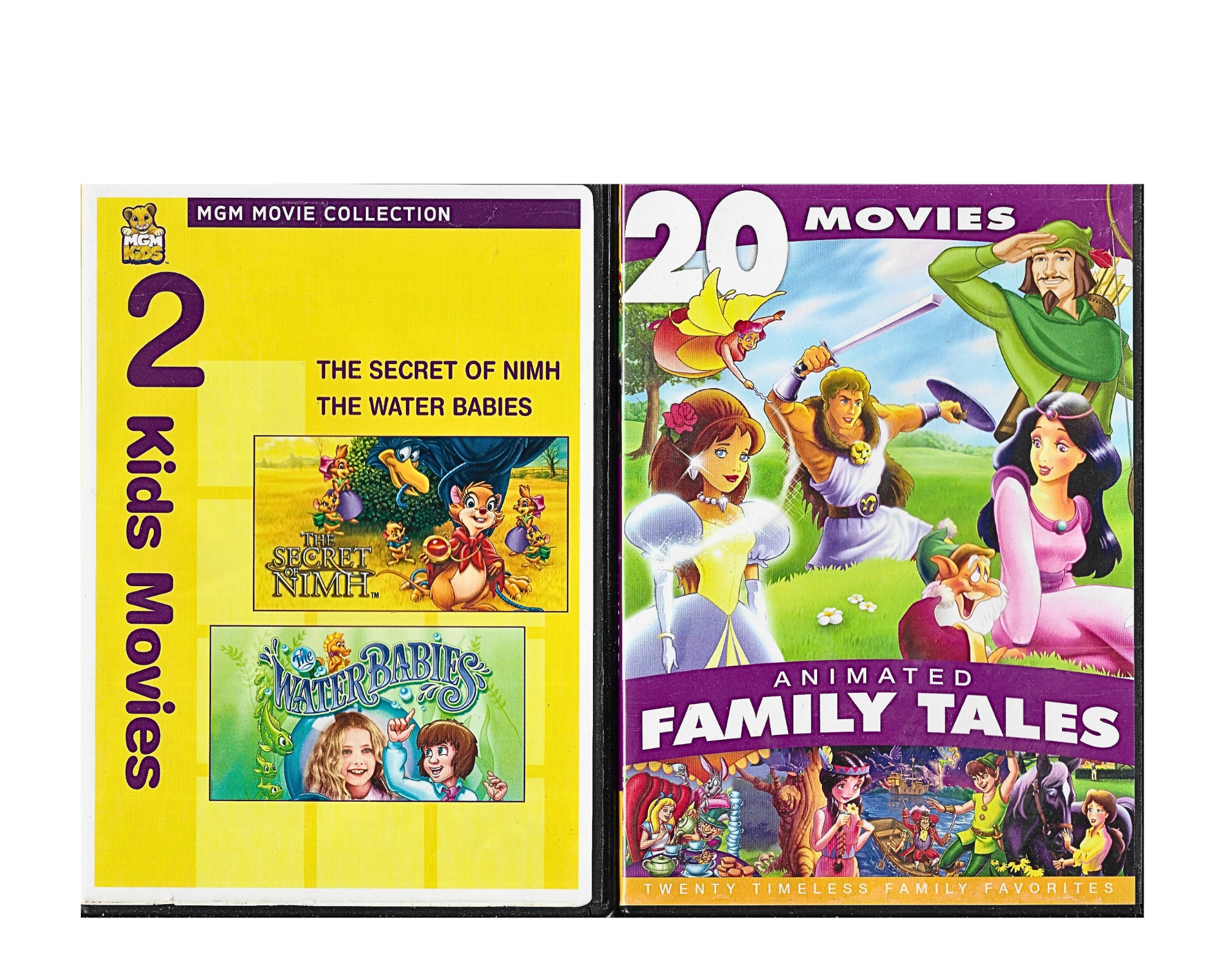 The Secret of NIMH (DVD, 1982) and Animated Family Tales (DVD) 20