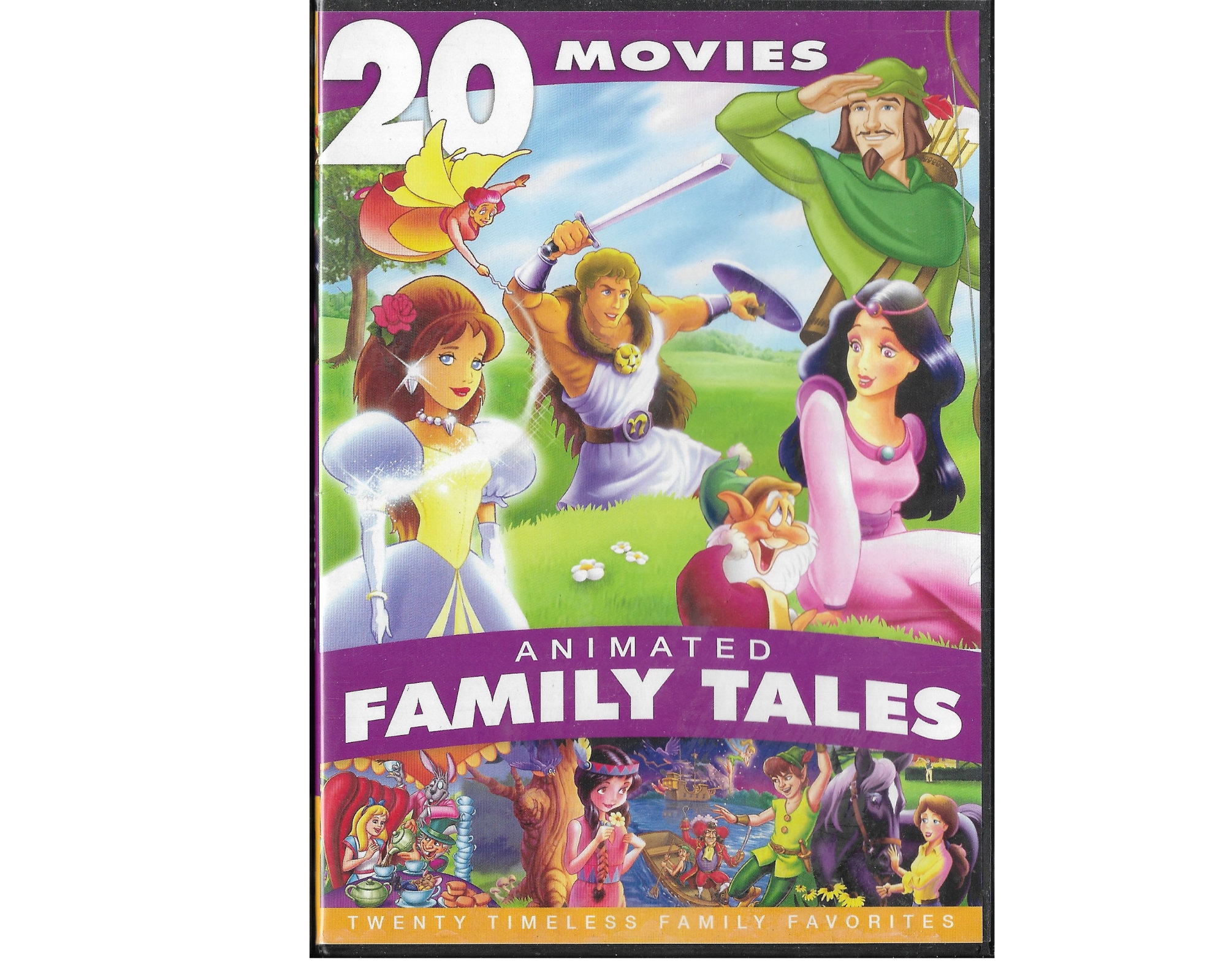 The Secret of NIMH (DVD, 1982) and Animated Family Tales (DVD) 20