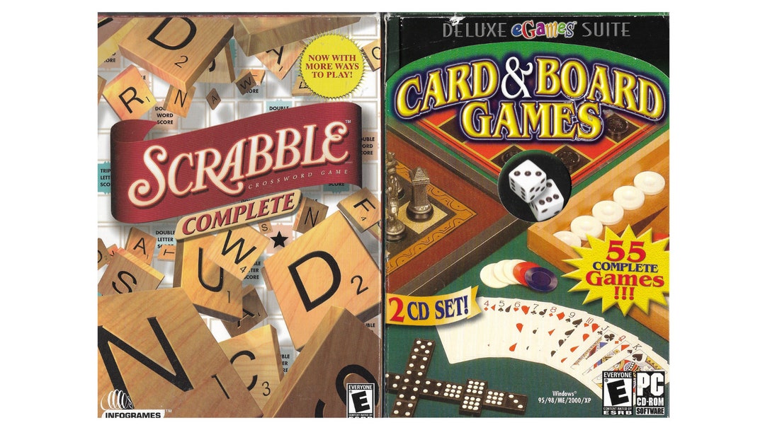 Scrabble Complete Crossword Game PC Game 2002 1 to 4 Players Rated E