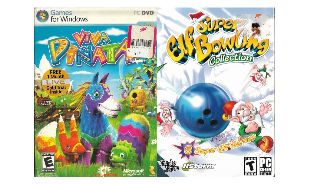 Super Elf Bowling Collection New and Viva Pinaia PC Games and Viva