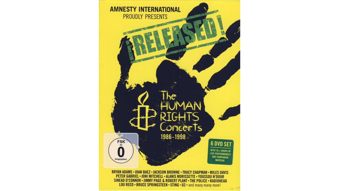 Various Released the Human Rights Concerts 1986 1998 - Etsy