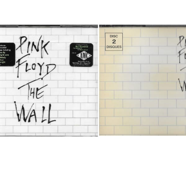 PINK FLOYD Live Delicate , Pink Floyd - The Wall CDs