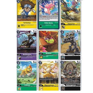 Digimon-speelkaarten nieuw open pakket Ban Dai