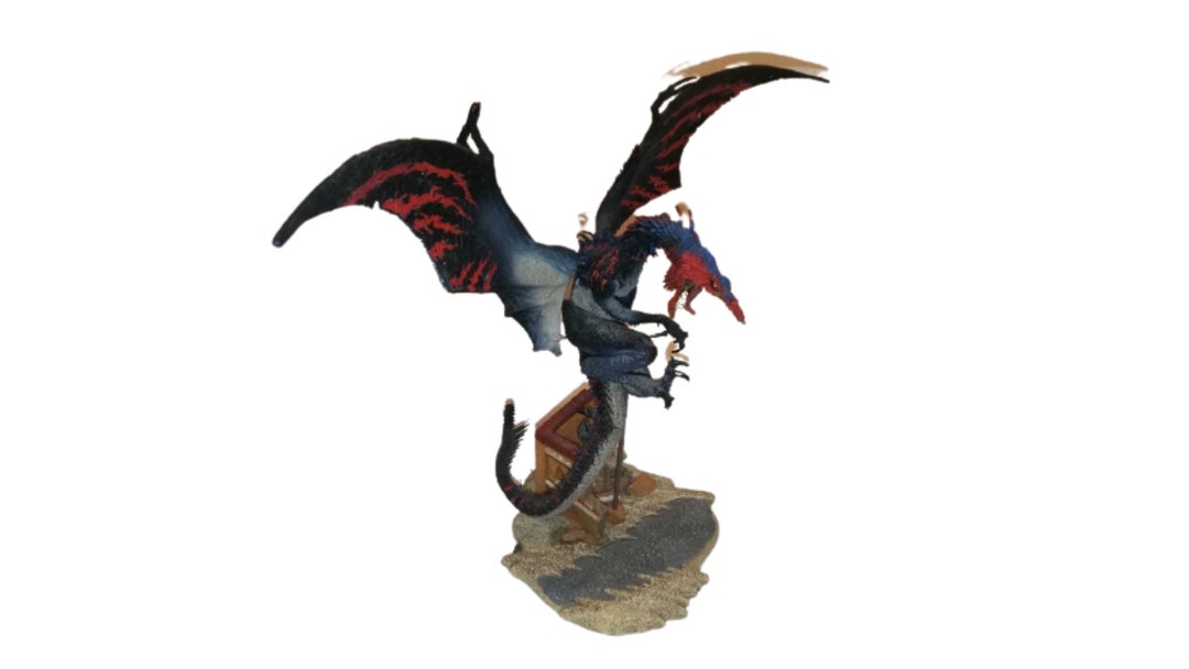 Scavenger Dragon Clan Series 6 2007 Destroyed Building Stand Loose